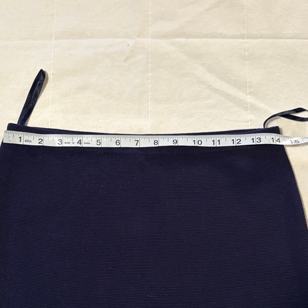 Eileen Fisher Midnight Blue Pencil Skirt - Picture 5 of 5